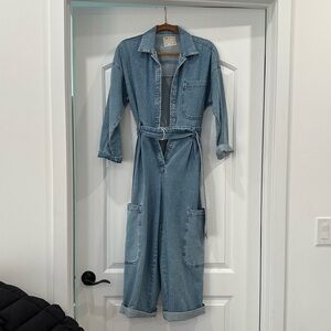 ASOS Light Blue Denim Jumpsuit